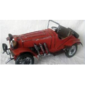 25 Oz. Antique Model 1950-60 Cars (Red/Black) (12"x5"x5")
